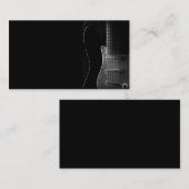 "THE GUITAR" GESCHÄFTSKARTE VISITENKARTE (Vorne/Hinten)