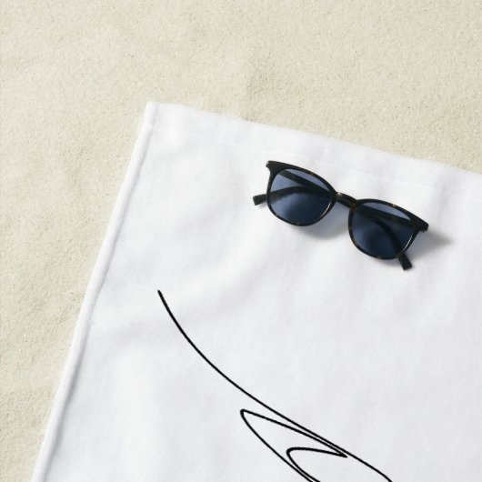 The gulls are calling and I must go Seagull art Strandtuch (Beispiel)