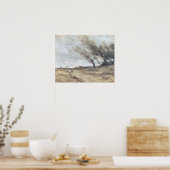 The Gust of Wind, c.1865-70 Poster (Küche)