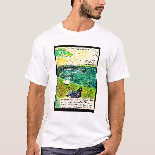 The Guthridge Lake Monster T-Shirt (Vorderseite)