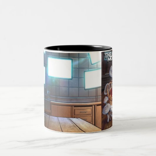 The Hacker's Monarchy - Cover: Zweifarbige Tasse (Mittel)