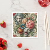 The Hag & the Howl - Gothic Viktorianisch Serviette (Beispiel)