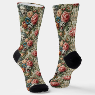 The Hag & the Howl - Gotisches Viktorianisches Tap Socken