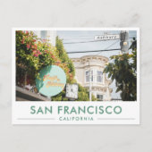 The Haight & Ashbury San Francisco Photo Postkarte (Vorderseite)