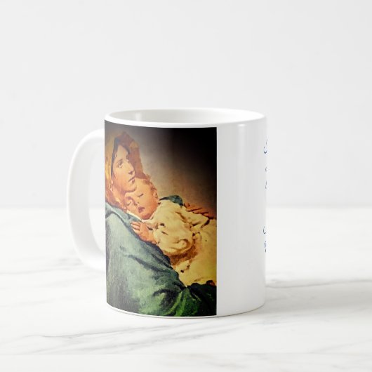 The Hail Mary Kaffeetasse (Vorderseite Links)