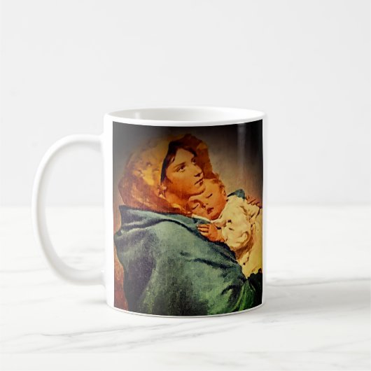 The Hail Mary Kaffeetasse (Links)