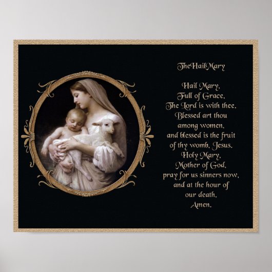 The Hail Mary Poster (Vorne)