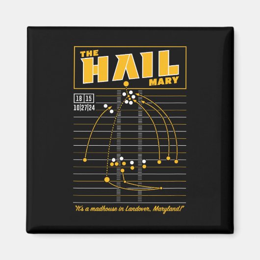 The Hail Mary - Washington Magnet (Vorne)