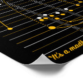 The Hail Mary - Washington Poster (Ecke)