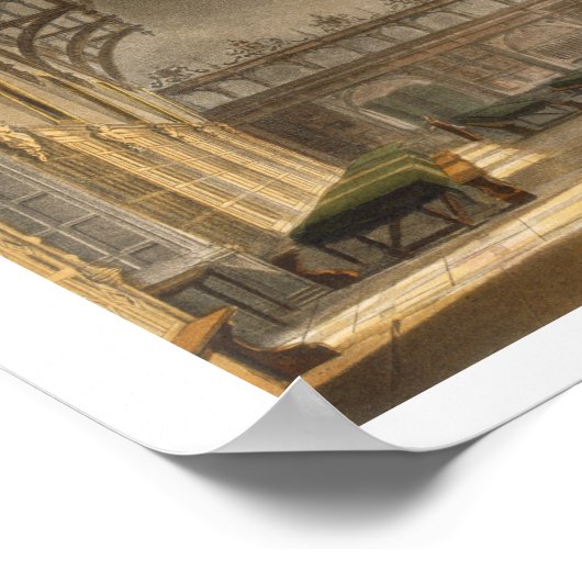 The Hall of Trinity Uni, Cambridge, from 'The Poster (Ecke)