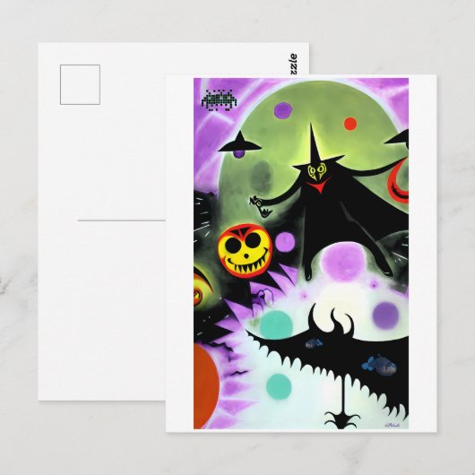 The Halloween Dream Postkarte (Vorne/Hinten)