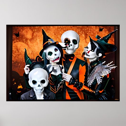 The Halloween Holdouts Poster (Vorne)