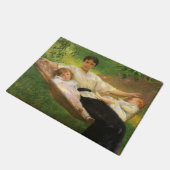 The Hammock (von Joseph DeCamp) Fußmatte (Schrägansicht)