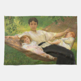 The Hammock (von Joseph DeCamp) Geschirrtuch