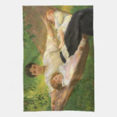 The Hammock (von Joseph DeCamp) Geschirrtuch (Vertikal)