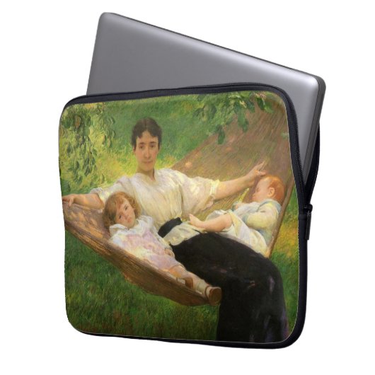 The Hammock (von Joseph DeCamp) Laptopschutzhülle (Vorderseite Links)