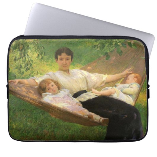 The Hammock (von Joseph DeCamp) Laptopschutzhülle (Vorderseite)