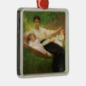 The Hammock (von Joseph DeCamp) Ornament Aus Metall (Rechts)