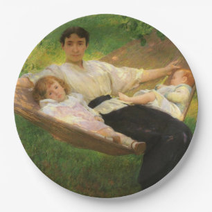 The Hammock (von Joseph DeCamp) Pappteller