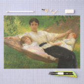 The Hammock (von Joseph DeCamp) Seidenpapier (Handwerk)