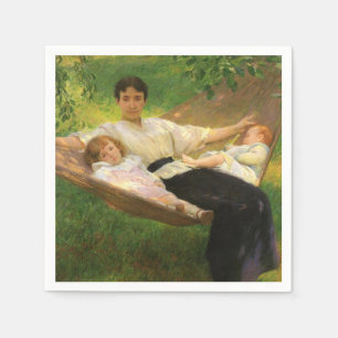 The Hammock (von Joseph DeCamp) Serviette