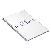 The Hamptons Preppy Coastal Journal Notizblock (Rechte Seite)