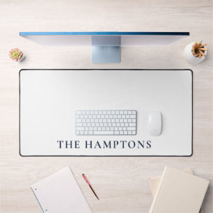 The Hamptons Preppy Coastal Schreibtischunterlage