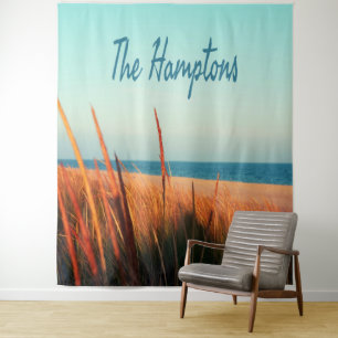 The Hamptons Strand Long Island NewYork Wandteppich