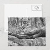 The Hand of Buddha Postkarte (Vorne/Hinten)