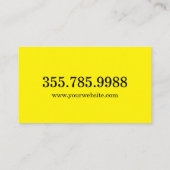 The Handyman business card Visitenkarte (Rückseite)