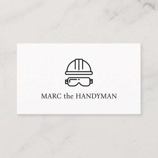 The Handyman business card Visitenkarte (Vorderseite)