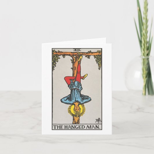 The Hanged Man - Rider Waite Smith Tarot Karte (Vorderseite)