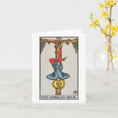 The Hanged Man - Rider Waite Smith Tarot Karte (Gelbe Blume)