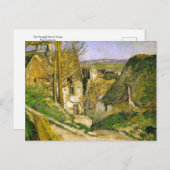 The Hanged Man's House von Paul Cezanne Postcard Postkarte (Vorne/Hinten)