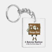 The Hangge-Uppe Discothek, Chicago, IL Schlüsselanhänger (Vorderseite links)