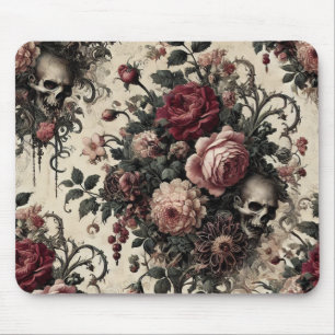 The Hanging Gardens of the Arcane - Gotische Blume Mousepad