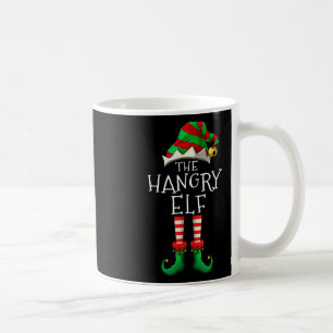 The Hangry Elf Familie Matching Spaß Weihnachten C Kaffeetasse