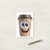 The Happiest Coffee Break You'll Ever Have Post-it Klebezettel (Auf Schreibtisch)