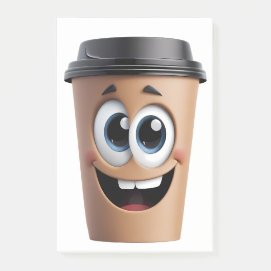 The Happiest Coffee Break You'll Ever Have Post-it Klebezettel (Vorderseite)