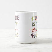 The Happy Introvert “Home Is My Happy Place” Kaffeetasse (Mittel)