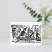 "The Happy Street Cleaner Calaveras" Postkarte (Stehend Vorderseite)