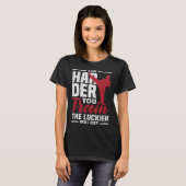 The Harder You Train The Luckier You Get Karate Ju T-Shirt (Vorne ganz)