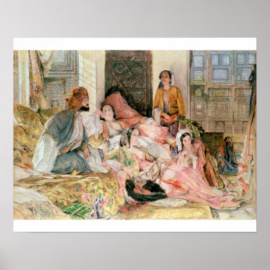 The Harem, c.1850 Poster (Vorne)