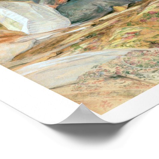 The Harem, c.1850 Poster (Ecke)