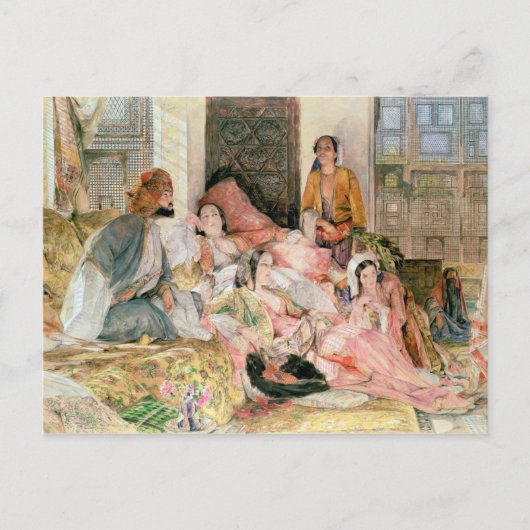 The Harem, c.1850 Postkarte (Vorderseite)