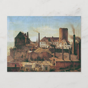 The Harkort Factory at Burg Wetter, c.1834 Postkarte