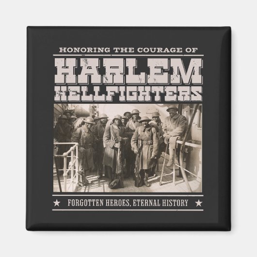 The Harlem Hellfighters - WW1 Tribute Magnet (Vorne)