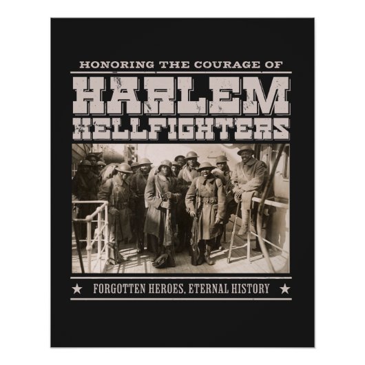 The Harlem Hellfighters - WW1 Tribute Poster (Vorderseite)