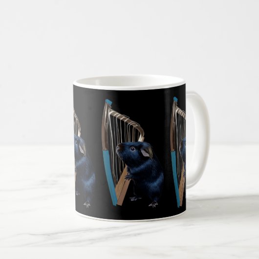 The Harmonic Guinea Pig Kaffeetasse (VorderseiteRechts)
