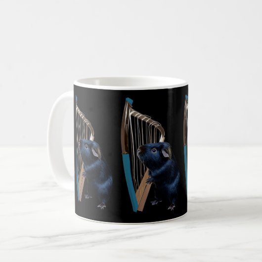 The Harmonic Guinea Pig Kaffeetasse (Vorderseite Links)